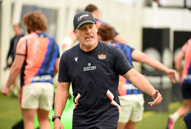 Brad Davis - Edinburgh Rugby Defence Coach. Edinburgh Rugby training, Oriam Sports complex, Edinburgh, Scotland, UK - 28 Jul 2026Edinburgh Oriam Sports complex Scotland United Kingdom  Copyright: xGibson Fotosport Shutterstockx 17020775ai