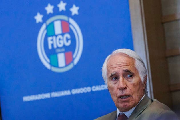 July 28, 2026, Rome, Italia, Italy: press conference, PK, Pressekonferenz by President Giovanni Malago at the end of the FIGC Federal Council, Rome 28 07 2026 Press Conference By President Giovanni Malago At The End Of The FIGC Federal Council  - ZUMAa289 20260728_zia_a289_035 Copyright: xFrancescoxFotiax xAgfx