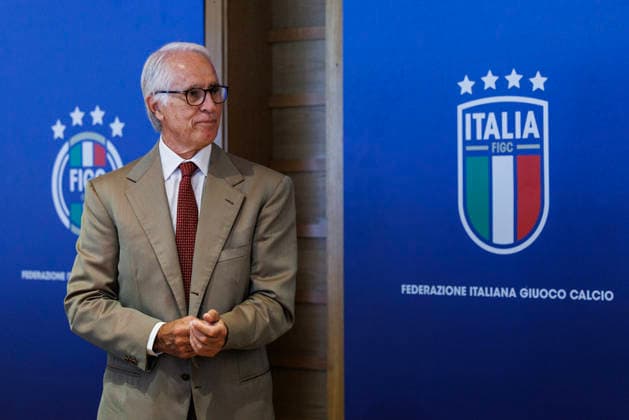 July 28, 2026, Rome, Italia, Italy: press conference, PK, Pressekonferenz by President Giovanni Malago at the end of the FIGC Federal Council, Rome 28 07 2026 Press Conference By President Giovanni Malago At The End Of The FIGC Federal Council  - ZUMAa289 20260728_zia_a289_036 Copyright: xFrancescoxFotiax xAgfx