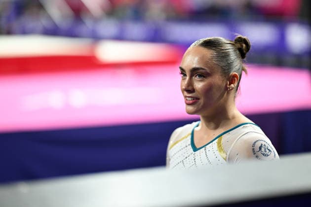 COM26 ARTISTIC GYMNASTICS, Breanna Scott of Australia competes in the Artistic Gymnastics Women™s Balance Bean Final during the Glasgow 2026 Commonwealth Games at the Glasgow International Arena in Glasgow, Scotland, Tuesday, July 28, 2026. ( NO ARCHIVING, EDITORIAL USE ONLY Glasgow Scotland United Kingdom  Copyright: xLUKASxCOCHx 20260729195166371479