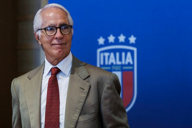 July 28, 2026, Rome, Italia, Italy: press conference, PK, Pressekonferenz by President Giovanni Malago at the end of the FIGC Federal Council, Rome 28 07 2026 Press Conference By President Giovanni Malago At The End Of The FIGC Federal Council  - ZUMAa289 20260728_zia_a289_040 Copyright: xFrancescoxFotiax xAgfx