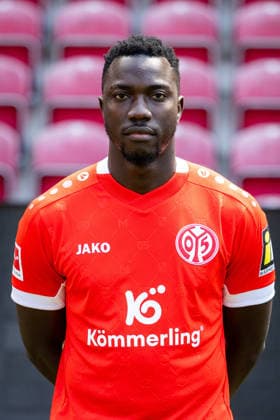 Fussball - Porträttermin 2026 2027 - 1. FSV Mainz 05 - 23.07.26, Silas Katompa Mvumpa - 1. FSV Mainz 05, 1.BL, Porträttermin 2026 2027, - *** Soccer Profile 2026 2027 1 FSV Mainz 05 23 07 26, Silas Katompa Mvumpa 1 FSV Mainz 05, 1 Bundesliga, Profile 2026 2027,