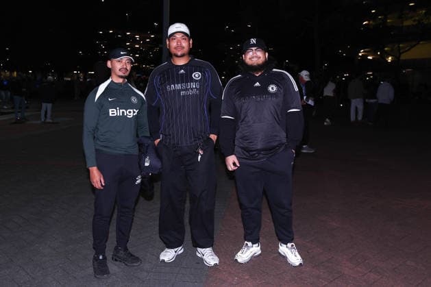 RECORD DATE NOT STATED 28th July 2026, Accor Stadium, Sydney, New South Wales, Australia; Friendly Football, Chelsea versus Western Sydney Wanderers; Chelsea fans outside the stadium KevinxManning