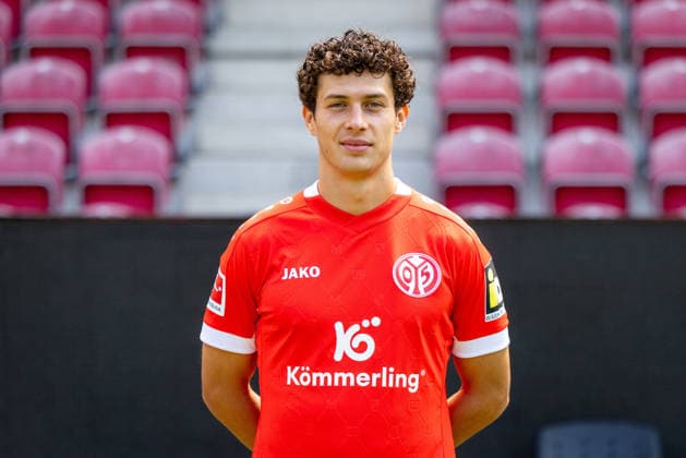 Fussball - Porträttermin 2026 2027 - 1. FSV Mainz 05 - 23.07.26, Fabio Gruber - 1. FSV Mainz 05, 1.BL, Porträttermin 2026 2027, - *** Soccer Profile Session 2026 2027 1 FSV Mainz 05 23 07 26, Fabio Gruber 1 FSV Mainz 05, 1 Bundesliga, Profile Session 2026 2027,