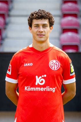 Fussball - Porträttermin 2026 2027 - 1. FSV Mainz 05 - 23.07.26, Fabio Gruber - 1. FSV Mainz 05, 1.BL, Porträttermin 2026 2027, - *** Soccer Profile Session 2026 2027 1 FSV Mainz 05 23 07 26, Fabio Gruber 1 FSV Mainz 05, 1 Bundesliga, Profile Session 2026 2027,
