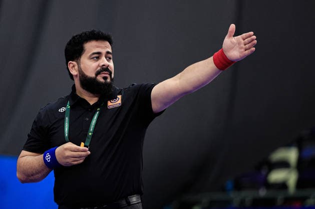 U17, U 17 Wrestling World Championships Referee *** U17 Wrestling World Championships Referee Copyright: xKostadinxAndonovx UWW-U17-WC-BAKU-2026