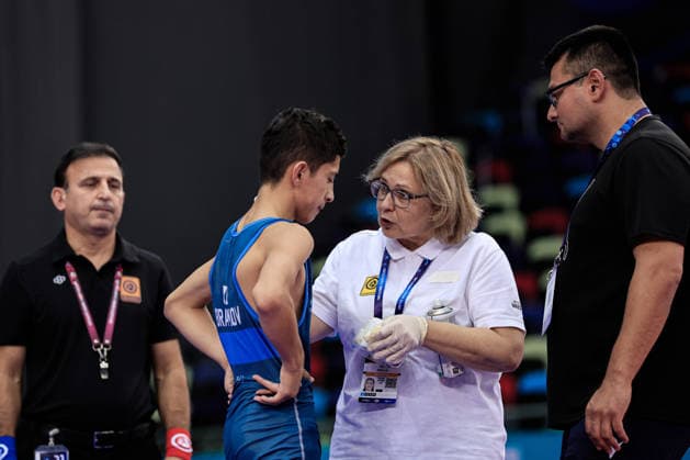 U17, U 17 Wrestling World Championships UWW Doctor *** U17 Wrestling World Championships UWW Doctor Copyright: xKostadinxAndonovx UWW-U17-WC-BAKU-2026