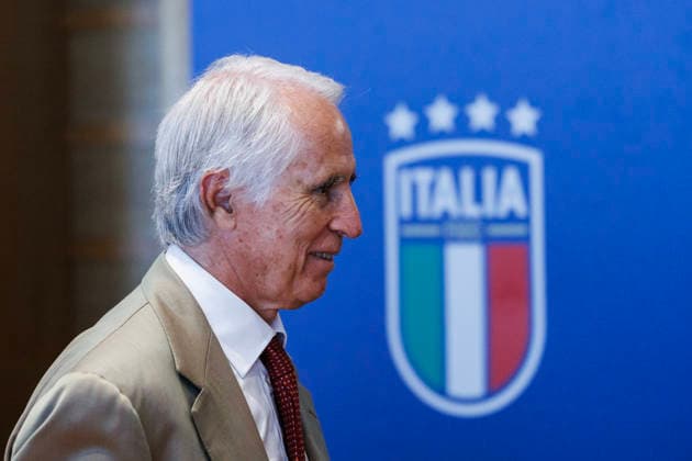 July 28, 2026, Rome, Italia, Italy: press conference, PK, Pressekonferenz by President Giovanni Malago at the end of the FIGC Federal Council, Rome 28 07 2026 Press Conference By President Giovanni Malago At The End Of The FIGC Federal Council  - ZUMAa289 20260728_zia_a289_051 Copyright: xFrancescoxFotiax xAgfx