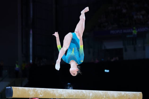 RECORD DATE NOT STATED 28th July 2026; Glasgow, Scotland; 2026 Commonwealth Games, Day Six; Womens Apparatus Final Beam - Kate McDonald (AUS) RogerxEvans