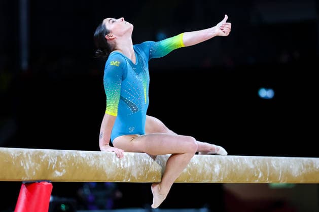 RECORD DATE NOT STATED 28th July 2026; Glasgow, Scotland; 2026 Commonwealth Games, Day Six; Womens Apparatus Final Beam - Kate McDonald (AUS) RogerxEvans