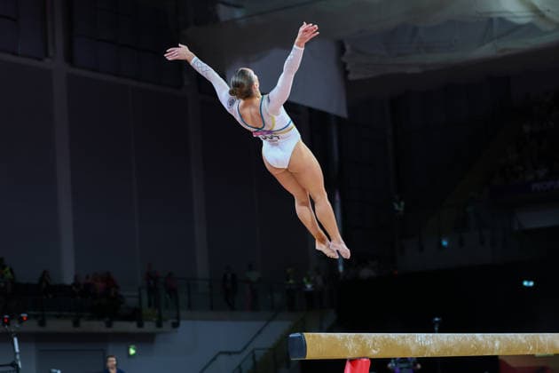 RECORD DATE NOT STATED 28th July 2026; Glasgow, Scotland; 2026 Commonwealth Games, Day Six; Womens Apparatus Final Beam - Breanna Scott (AUS) RogerxEvans