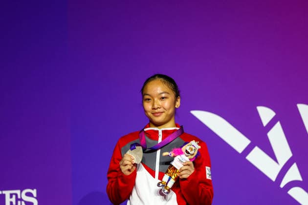RECORD DATE NOT STATED 28th July 2026; Glasgow, Scotland; 2026 Commonwealth Games, Day Six; Womens Apparatus Final Beam - silver medallist Amanda Yap (SGP) RogerxEvans