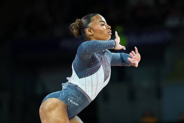 RECORD DATE NOT STATED 28th July 2026; Glasgow, Scotland; 2026 Commonwealth Games, Day Six; Womens Apparatus Final Beam - Alia Leat (ENG) RogerxEvans