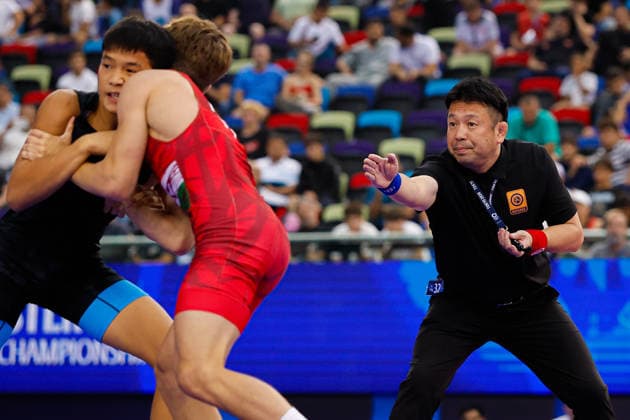 U17, U 17 Wrestling World Championships Referee *** U17 Wrestling World Championships Referee Copyright: xKostadinxAndonovx UWW-U17-WC-BAKU-2026