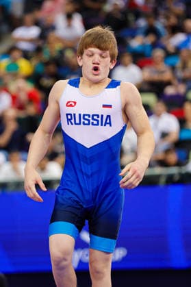 U17, U 17 Wrestling World Championships 65kg GR - Shamil Labazanov (RUS) *** U17 Wrestling World Championships, 65 kg Greco-Roman: Shamil Labazanov (RUS) Copyright: xKostadinxAndonovx UWW-U17-WC-BAKU-2026