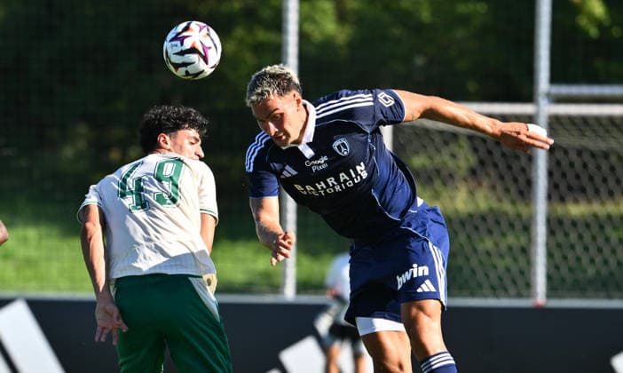 28.07.2026 - Fussball - Saison 2026 2027 - Testspiel Freundschaftsspiel Vorbereitungsspiel - Paris FC - SpVgg Greuther Fürth ( Kleeblatt ) - - Sportfoto Zink - xwoxzix - regulations prohibit any use of photographs as image sequences and or quasi-video - only for editorial use - Omar Megeed (49, SpVgg Greuther Fürth ) Diego Coppola (42, Paris FC) *** July 28, 2026 Soccer Season 2026–2027 Exhibition Match Friendly Match Preseason Match Paris FC SpVgg Greuther Fürth Kleeblatt Sports Photo by Zink xwoxzix; regulations prohibit any use of photographs as image sequences and or quasi-video; for editorial use only. Omar Megeed 49, SpVgg Greuther Fürth Diego Coppola 42, Paris FC
