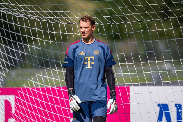 Trainingslager, FC Bayern München am 28.07.2026 in Rottach-Egern Manuel Neuer *** Training Camp, FC Bayern Munich on July 28, 2026, in Rottach-Egern: Manuel Neuer Copyright: xBahhoxKarax