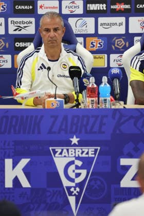 Fenerbahce press conference, PK, Pressekonferenz in Poland ZABRZE, POLAND - JULY 28: Head coach of Fenerbahce, Ismail Kartal speaks during a press conference ahead of the UEFA Champions League second qualifying round match between Gornik Zabrze and Fenerbahce at Arena Zabrze in Zabrze, Poland on July 28, 2026. Jakub Porzycki Anadolu Zabrze Poland. Editorial use only. Please get in touch for any other usage.  Copyright: x2026xAnadoluxJakubxPorzyckix
