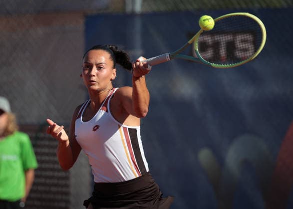 Samira De Stefano (ITA), Damen Einzel, Ladies Singles, CTS Ladies Open Hechingen *** Samira De Stefano (ITA), Women s Singles, CTS Ladies Open Hechingen Copyright: xJuergenxHasenkopfx
