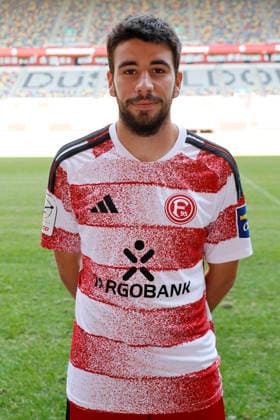 Düsseldorf , Deutschland, 3. Fussball Bundesliga Saison 2026 2027 Miguel Goncalves ; Fortuna Düsseldorf 1895 ; 3.Liga, Porträttermin 2026 2027, *** Düsseldorf, Germany, 2026–2027 Bundesliga Season, Miguel Goncalves, Fortuna Düsseldorf 1895, 3. Liga, Photo Shoot 2026–2027,
