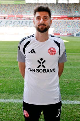 Düsseldorf , Deutschland, 3. Fussball Bundesliga Saison 2026 2027 Zlatko MuhoviÄ‡ ; Fortuna Düsseldorf 1895 ; 3.Liga, Porträttermin 2026 2027, *** Düsseldorf, Germany, 2026–2027 Bundesliga Season, Zlatko Muhovic, Fortuna Düsseldorf 1895, 3. Liga, Photo Shoot 2026–2027,