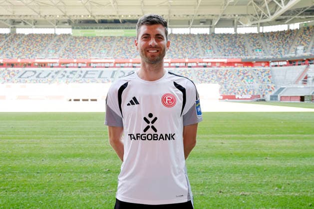 Düsseldorf , Deutschland, 3. Fussball Bundesliga Saison 2026 2027 Andreas Gross ; Fortuna Düsseldorf 1895 ; 3.Liga, Porträttermin 2026 2027, *** Düsseldorf, Germany, 2026–2027 Bundesliga Season, Andreas Gross, Fortuna Düsseldorf 1895, 3. Liga, Photo Shoot 2026–2027,