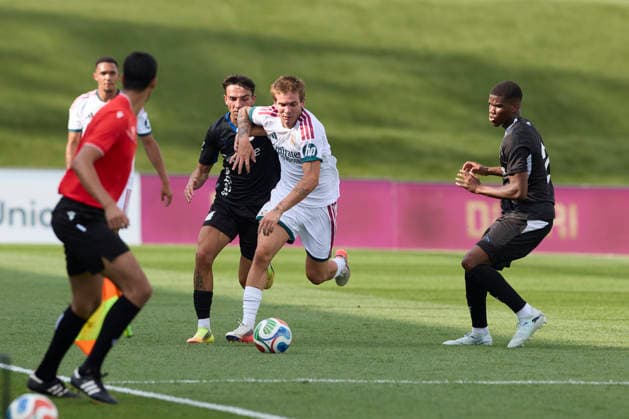 ESP: friendly match Real Madrid v CD Leganes Franco Mastantuono of Real Madrid during friendly match pre season between Real Madrid v CD Leganes played at Valdebebas Stadium, Madrid on July 28 2026 in Spain Madrid Spain *** ESP Friendly Match: Real Madrid vs. CD Leganés. Franco Mastantuono of Real Madrid during a preseason friendly match between Real Madrid and CD Leganés played at Valdebebas Stadium in Madrid on July 28, 2026, in Madrid, Spain. Copyright: xAgenciaxLOFx
