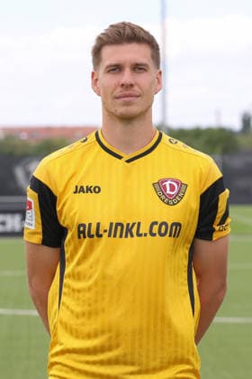 28.07.2026, xtgx, Fussball 2. Bundesliga, SG Dynamo Dresden Fototermin emspor, v.l. Alexander Rossipal Porträttermin Dresden *** July 28, 2026, xtgx, Soccer 2. Bundesliga, SG Dynamo Dresden Photo Shoot for emspor, from left: Alexander Rossipal Portrait Session in Dresden