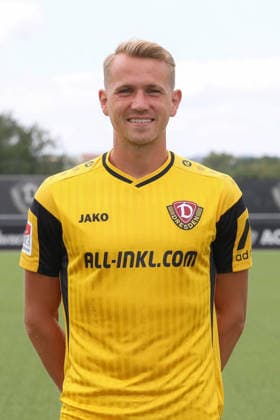 28.07.2026, xtgx, Fussball 2. Bundesliga, SG Dynamo Dresden Fototermin emspor, v.l. Lukas Boeder Porträttermin Dresden *** July 28, 2026, xtgx, Soccer 2. Bundesliga, SG Dynamo Dresden Photo Shoot for emspor, from left: Lukas Boeder Portrait Session in Dresden