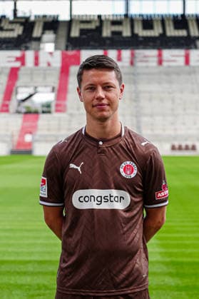 Martin Rasmussen (FC St. Pauli, 20) GER, FC St. Pauli, Fussball, 28.07.2026 GER, FC St. Pauli, Fussball, 28.07.2026 Hamburg *** Martin Rasmussen, FC St. Pauli, 20 GER, FC St. Pauli, soccer, team photo, July 28, 2026 GER, FC St. Pauli, soccer, team photo, July 28, 2026 Hamburg Copyright: xEibner-Pressefoto MarcelxvonxFehrnx EP_MFN