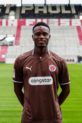 Abdoulie Ceesay (FC St. Pauli, 09) GER, FC St. Pauli, Fussball, 28.07.2026 GER, FC St. Pauli, Fussball, 28.07.2026 Hamburg *** Abdoulie Ceesay FC St. Pauli, 09 GER, FC St. Pauli, soccer, team photo, July 28, 2026 GER, FC St. Pauli, soccer, team photo, July 28, 2026 Hamburg Copyright: xEibner-Pressefoto MarcelxvonxFehrnx EP_MFN