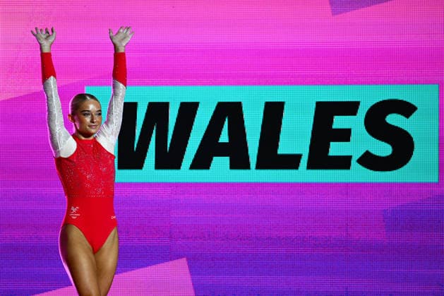 Glasgow 2026 Commonwealth Games Picture by Olly Hassell SWpix.com - 28 07 2026 - Glasgow 2026 Commonwealth Games - Artistic Gymnastics - Glasgow International Arena, Glasgow, Scotland - Women s Balance Beam Final - Ruby Evans of Wales Copyright: x xSWpix.comx(t axPhotographyxHubxLtd)xOllyxHassell SWpix.comx SWP-3418-0014