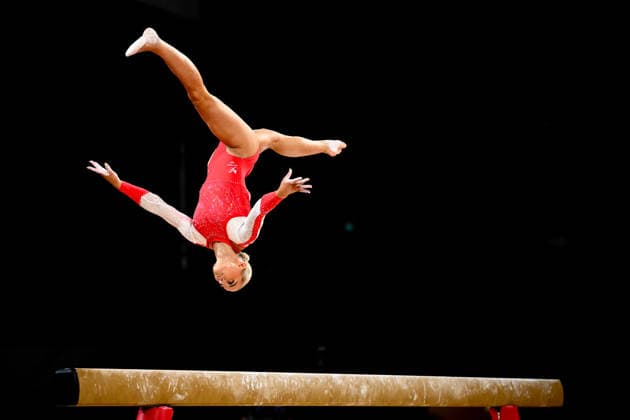 Glasgow 2026 Commonwealth Games Picture by Olly Hassell SWpix.com - 28 07 2026 - Glasgow 2026 Commonwealth Games - Artistic Gymnastics - Glasgow International Arena, Glasgow, Scotland - Women s Balance Beam Final - Ruby Evans of Wales Copyright: x xSWpix.comx(t axPhotographyxHubxLtd)xOllyxHassell SWpix.comx SWP-3418-0027