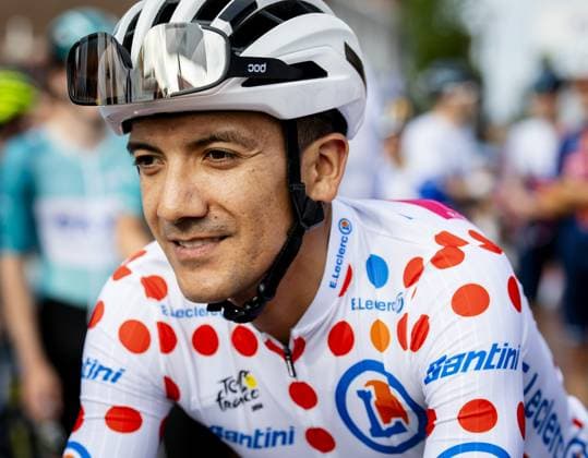 SURHUISTERVEEN - Richard Carapaz ahead of the 44th Profronde van Surhuisterveen. SEM VAN DER WAL ANP xVIxANPxSportx xxANPxIVx 564472461 originalFilename: 564472461.jpg