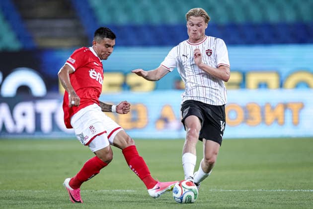 Football - UEFA Conference League - Second qualifying round - FC CSKA 1948 - FC Spartak Trnava - 28.07.2026 Tijmen Wildeboer and Copyright: xYulianxTodorovx