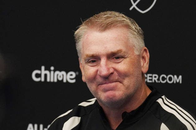 Major League Soccer MLS, Fussball Herren, USA coach Dean Smith speaks during a press conference, PK, Pressekonferenz in Charlotte, United States, 28 July 2026. The 2026 All-Star Game between MLS and Liga MX All-Stars will be played on July 29, 2026, at Bank of America Stadium. Friendly Match: MLS vs. Liga MX All-Stars !ACHTUNG: NUR REDAKTIONELLE NUTZUNG!  Copyright: xKennethxFernándezx AME3680 20260728-55021015055_1