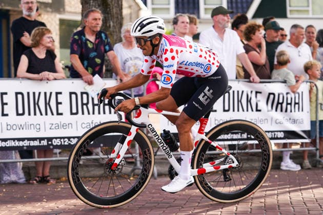 2026-07-28 Profronde Surhuisterveen 2026 SURHUISTERVEEN, NETHERLANDS - JULY 28: Richard Carapaz of EF Education - Easypost during the Profronde Surhuisterveen 2026 on July 28, 2026 in Surhuisterveen, Netherlands. Surhuisterveen Netherlands Content not available for redistribution in The Netherlands directly or indirectly through any third parties. Copyright: xAndrexWeeningx