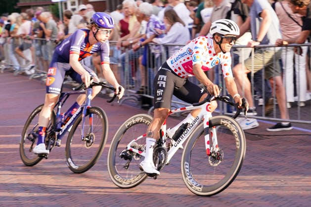 2026-07-28 Profronde Surhuisterveen 2026 SURHUISTERVEEN, NETHERLANDS - JULY 28: Richard Carapaz of EF Education - Easypost during the Profronde Surhuisterveen 2026 on July 28, 2026 in Surhuisterveen, Netherlands. Surhuisterveen Netherlands Content not available for redistribution in The Netherlands directly or indirectly through any third parties. Copyright: xAndrexWeeningx
