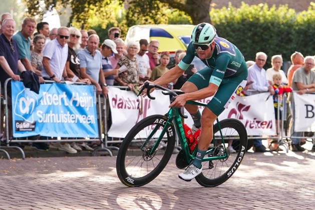 2026-07-28 Profronde Surhuisterveen 2026 SURHUISTERVEEN, NETHERLANDS - JULY 28: Mads Pedersen of Lidl Trek during the Profronde Surhuisterveen 2026 on July 28, 2026 in Surhuisterveen, Netherlands. Surhuisterveen Netherlands Content not available for redistribution in The Netherlands directly or indirectly through any third parties. Copyright: xAndrexWeeningx