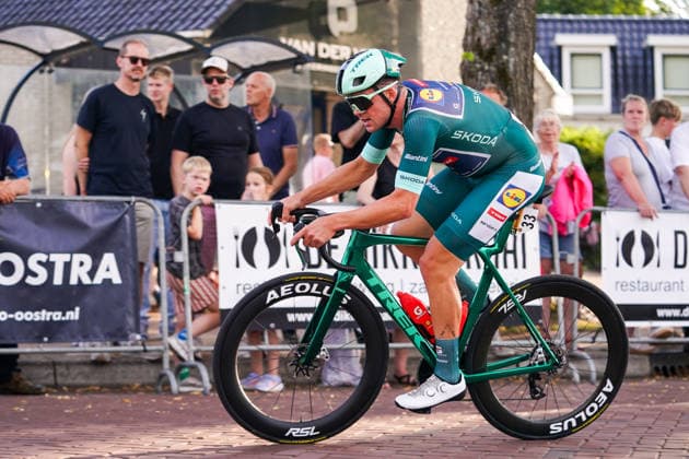 2026-07-28 Profronde Surhuisterveen 2026 SURHUISTERVEEN, NETHERLANDS - JULY 28: Mads Pedersen of Lidl Trek during the Profronde Surhuisterveen 2026 on July 28, 2026 in Surhuisterveen, Netherlands. Surhuisterveen Netherlands Content not available for redistribution in The Netherlands directly or indirectly through any third parties. Copyright: xAndrexWeeningx