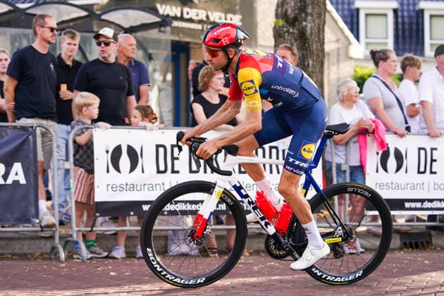 2026-07-28 Profronde Surhuisterveen 2026 SURHUISTERVEEN, NETHERLANDS - JULY 28: Bauke Mollema of Lidl Trek during the Profronde Surhuisterveen 2026 on July 28, 2026 in Surhuisterveen, Netherlands. Surhuisterveen Netherlands Content not available for redistribution in The Netherlands directly or indirectly through any third parties. Copyright: xAndrexWeeningx