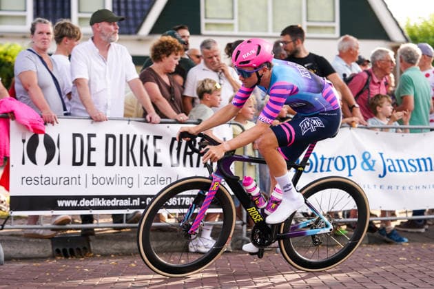 2026-07-28 Profronde Surhuisterveen 2026 SURHUISTERVEEN, NETHERLANDS - JULY 28: Hartthijs de Vries of Unibet Rose Rockets during the Profronde Surhuisterveen 2026 on July 28, 2026 in Surhuisterveen, Netherlands. Surhuisterveen Netherlands Content not available for redistribution in The Netherlands directly or indirectly through any third parties. Copyright: xAndrexWeeningx