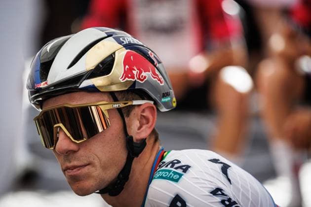Belgian Remco Evenepoel of Red Bull-BORA-hansgrohe pictured during the Natourcriterium Roeselare cycling event, Tuesday 28 July 2026 in Roeselare. The traditional criteriums are local showcases for which mainly cyclists who rode the Tour de France are invited. KURTxDESPLENTER  x182243797x