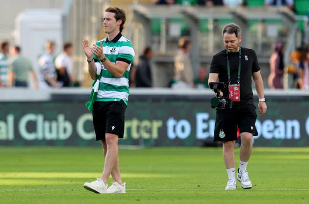 UEFA Champions League Second Qualifying Round Second Leg, Tallaght Stadium, Dublin 28 7 2026 Shamrock Rovers vs Ararat Armenia Shamrock Rovers new signing Will Fitzgerald Will Fitzgerald 28 7 2026  Copyright: xx RB2_6623