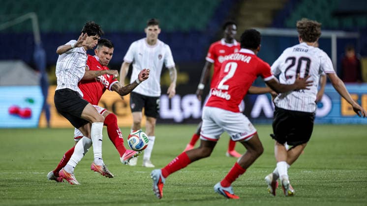 Football - UEFA Conference League - Second qualifying round - FC CSKA 1948 - FC Spartak Trnava - 28.07.2026 Hector Cuellar Copyright: xYulianxTodorovx