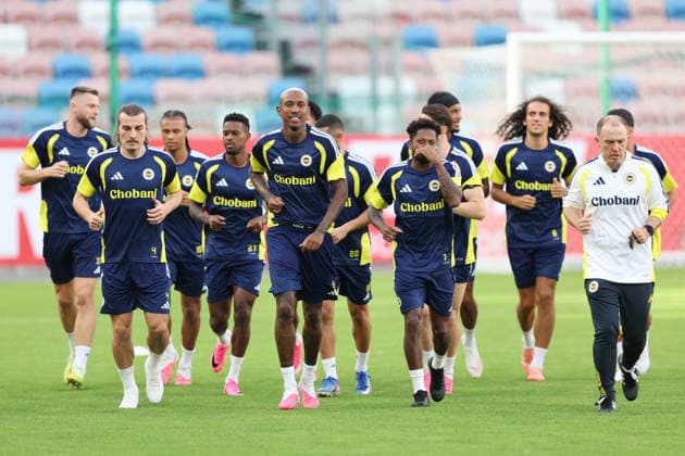 Fenerbahce practice session in Poland ZABRZE, POLAND - JULY 28: Fenerbahce players take part in the practice session ahead of the UEFA Champions League second qualifying round match between Gornik Zabrze and Fenerbahce at Arena Zabrze in Zabrze, Poland on July 28, 2026. Jakub Porzycki Anadolu Zabrze Poland. Editorial use only. Please get in touch for any other usage.  Copyright: x2026xAnadoluxJakubxPorzyckix