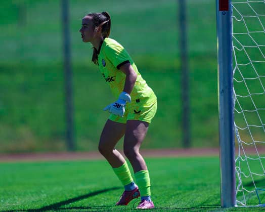 28.07.2026, SUI, Fussball, Frauen, Testspiel, Saison 2026 2027, FC Zürich vs. SC Freiburg Riana Gmür (21, FC Zürich) Foto: Urs Ottiger IMAGO Kerenzerberg Sportzentrum Kerenzerberg Zürich Switzerland *** July 28, 2026, SUI, Soccer, Women s, Friendly Match, 2026–2027 Season, FC Zurich vs. SC Freiburg, Riana Gmür, 21, FC Zurich, Photo by Urs Ottiger, IMAGO, Kerenzerberg Sports Center, Kerenzerberg, Zurich, Switzerland