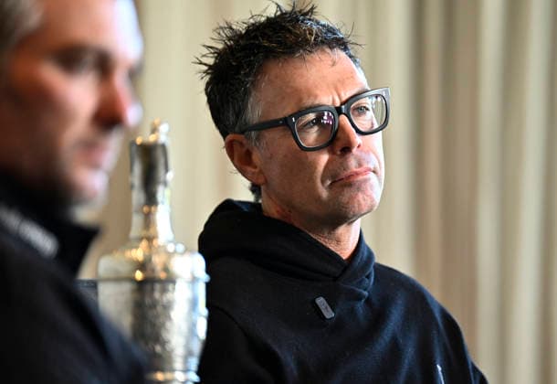 Ryan Fox, Champion Golfer of the Year during a media day and press conference, PK, Pressekonferenz at Royal Auckland and Grange Golf Club In Auckland, New Zealand. Tuesday 28 July 2026. Photo : Alan Lee Auckland New Zealand Copyright: xAlanxLeex x