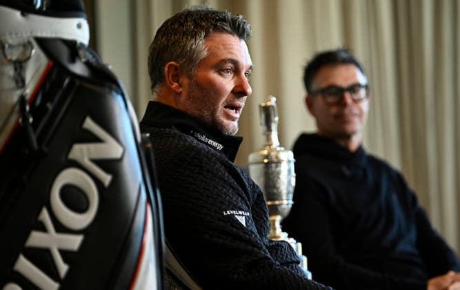 Ryan Fox, Champion Golfer of the Year during a media day and press conference, PK, Pressekonferenz at Royal Auckland and Grange Golf Club In Auckland, New Zealand. Tuesday 28 July 2026. Photo : Alan Lee Auckland New Zealand Copyright: xAlanxLeex x