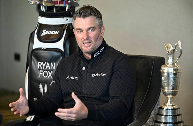 Ryan Fox, Champion Golfer of the Year during a media day and press conference, PK, Pressekonferenz at Royal Auckland and Grange Golf Club In Auckland, New Zealand. Tuesday 28 July 2026. Photo : Alan Lee Auckland New Zealand Copyright: xAlanxLeex x
